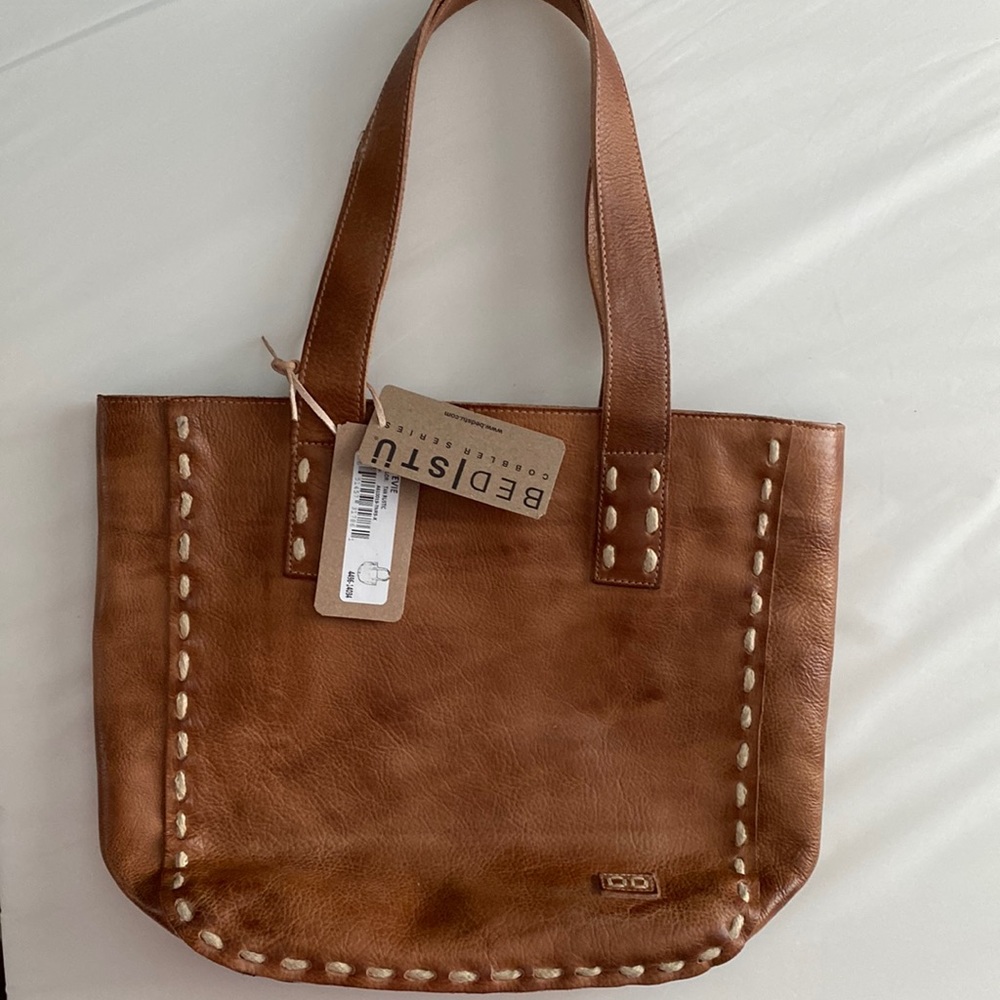 BED STU “Stevie” Tan Rustic Bag